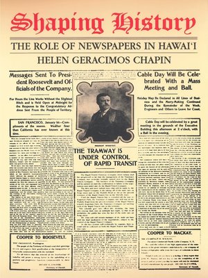 cover image of Shaping History